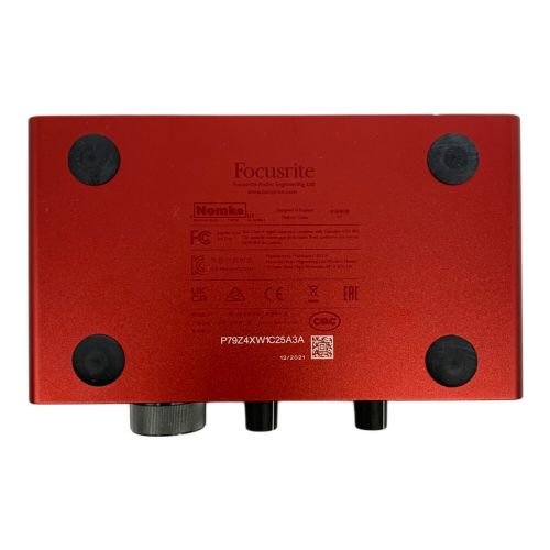 Focusrite Scarlett Solo Studio オーディオインターフェイス USBケーブル欠品 P79Z4XW1C25A3A