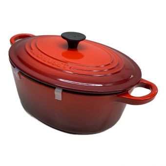 LE CREUSET (ルクルーゼ) ココット・オーバル 25cm レッド