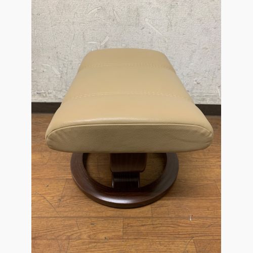 Ekornes (エコーネス) ストレスレスチェア ベージュ 55 オットマン付 