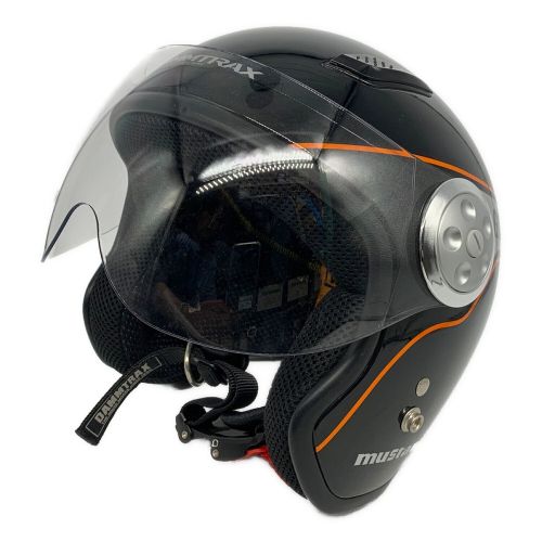 DAMMTRAX (ダムトラックス) バイク用ヘルメット SIZE 57-58CM MUSTANG-J ブラック PSCマーク(バイク用ヘルメット)有