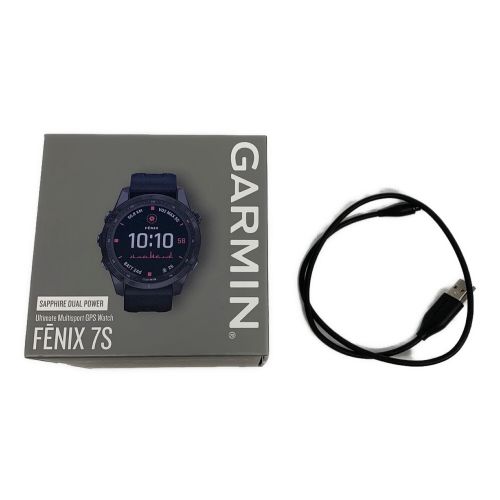 GARMIN (ガーミン) スマートウォッチ 010-02539-48 fenix 7S Sapphire Dual Power MM0179-FN5079839