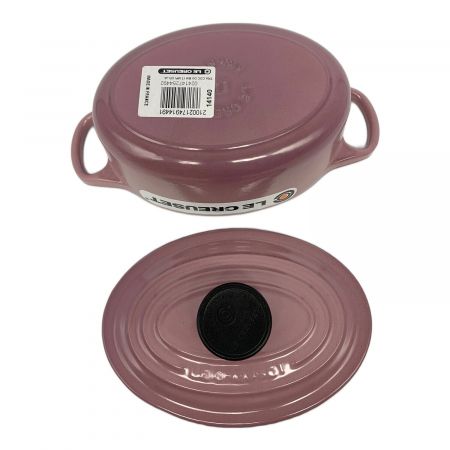 LE CREUSET (ルクルーゼ) 鋳物ホーロー鍋 ピンク 20cm ココットオーバル