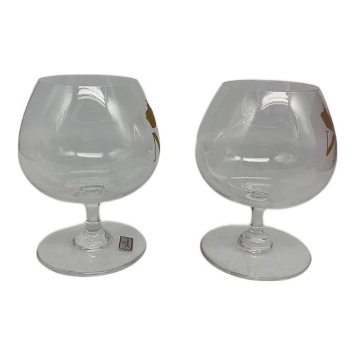 Baccarat (バカラ) ブランデーグラス □ ナポレオン 金彩 2Pセット 