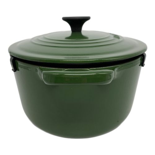 LE CREUSET (ルクルーゼ) ココットオーバル 25cm グリーン