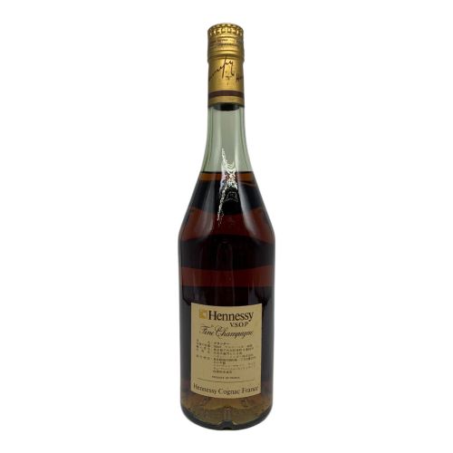 ヘネシー (Hennessy) コニャック 保管ヨゴレ有 700ml VSOP スリムボトル 【特級】 未開封