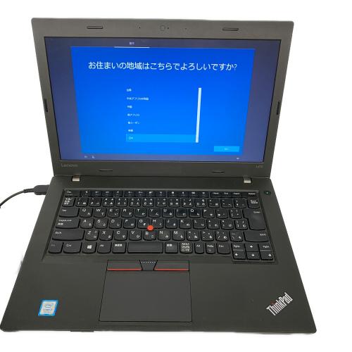 LENOVO (レノボ) ThinkPad L470 Windows 10 Pro Core i3 CPU:第7世代 メモリ:4GB -
