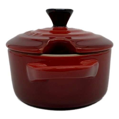 LE CREUSET (ルクルーゼ) ミニココット レッド スヌーピーミュージアム