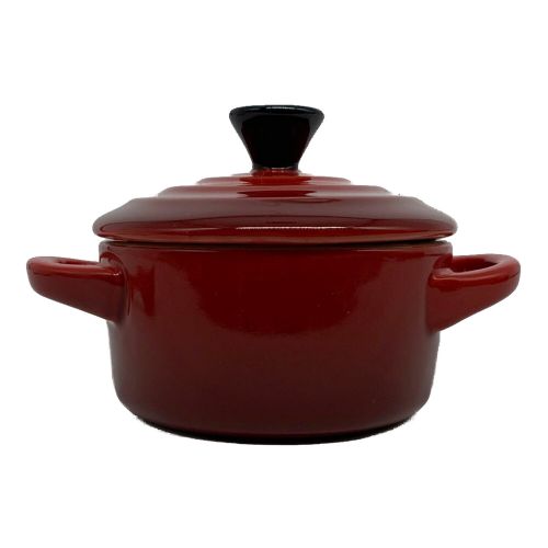 LE CREUSET (ルクルーゼ) ミニココット レッド スヌーピーミュージアム