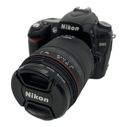 Nikon (ニコン) デジタル一眼レフカメラ バッテリーパック  ストロボ レンズセット 1230万画素  286 D90 ■