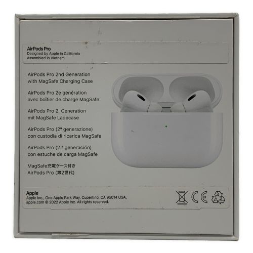 Apple (アップル) AirPods Pro(第2世代) MQD83J/A 動作確認済み