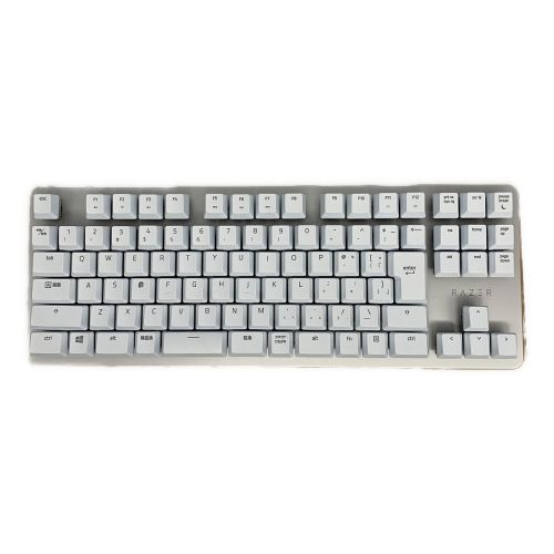 Razer (レイザー) キーボード RZ03-0264 BlackWidow Lite Mercury White