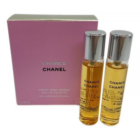 CHANEL (シャネル) オードトワレ リフィルのみ チャンス 20ml×2｜トレファクONLINE