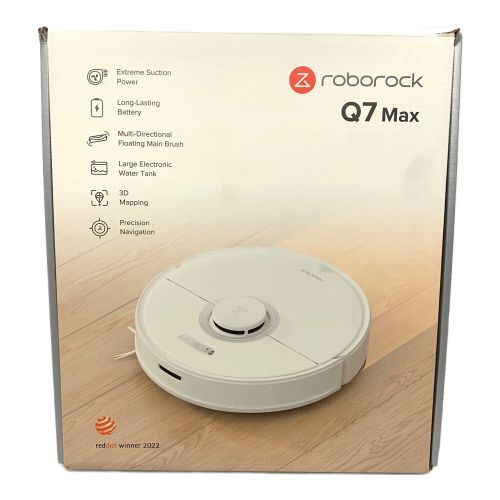 Roborock (ロボロック) ロボットクリーナー Q7 Max 2022発売モデル 程度S(未使用品) 純正バッテリー 未使用品