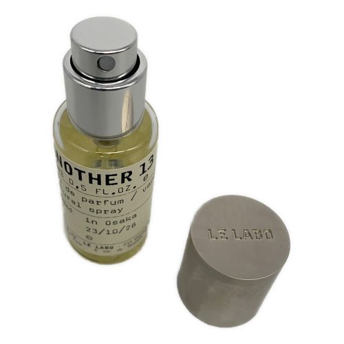 LE LABO ANOTHER 13 オードパルファム 15ml 残量80%-99%