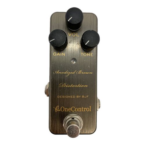 ONEControl (ワンコントロール) ディストーション ANODIZED BROWN DISTORTION