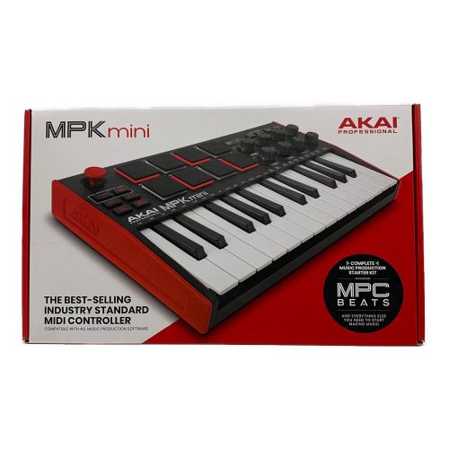 AKAI MPKmini キーボード MIDIコントローラー