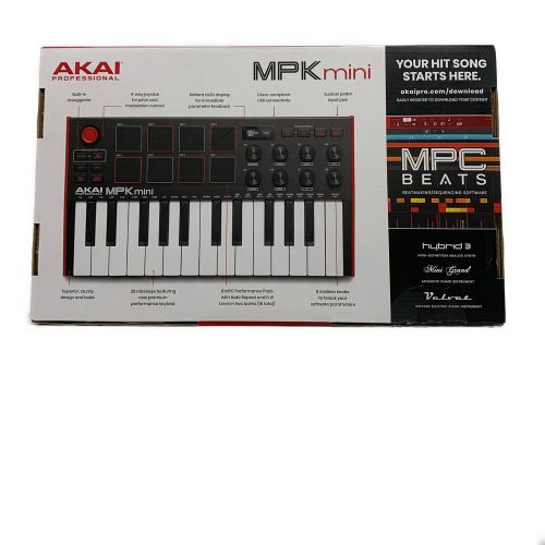 AKAI MPKmini キーボード MIDIコントローラー