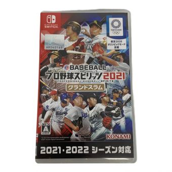 Nintendo Switch用ソフト eBASEBALL プロ野球スピリッツ2021 グランドスラム CERO A (全年齢対象)