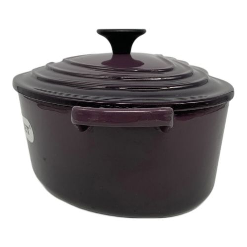 LE CREUSET (ルクルーゼ) ハートココット パープル