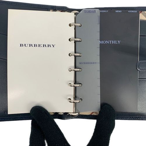 BURBERRY (バーバリー) 手帳 ネイビー ★