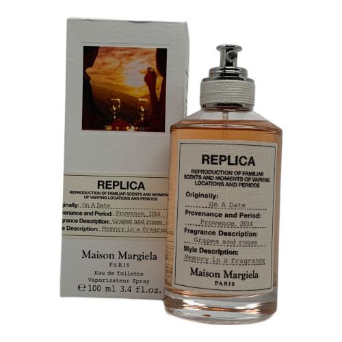 Maison Margiela (メゾンマルジェラ) オードトワレ レプリカ オンアデート 100ml 残量80%-99%