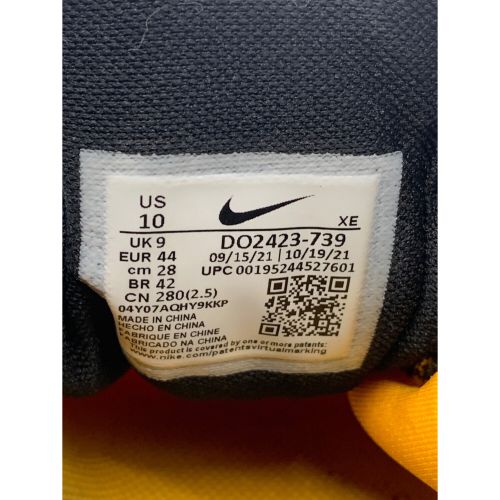 NIKE (ナイキ) ランニングシューズ メンズ SIZE 28 イエロー エアズームペガサス38エキデン DO2423-739