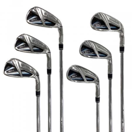 豪華セット！SIM MAX アイアン 6-S 7本 ＆ レクサス キャディバッグ TaylorMade SIM MAX アイアン6本セット/シャフト：KBS MAX85