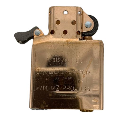 ZIPPO solid copper 2004年製