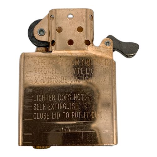 ZIPPO solid copper 2004年製