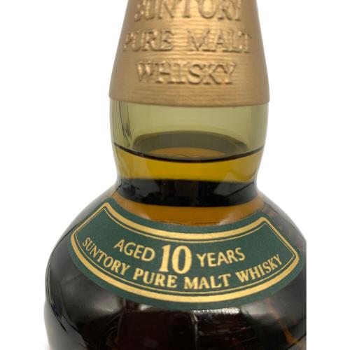 サントリー ジャパニーズウィスキー @ 750ml 山崎グリーンラベル 10年 未開封