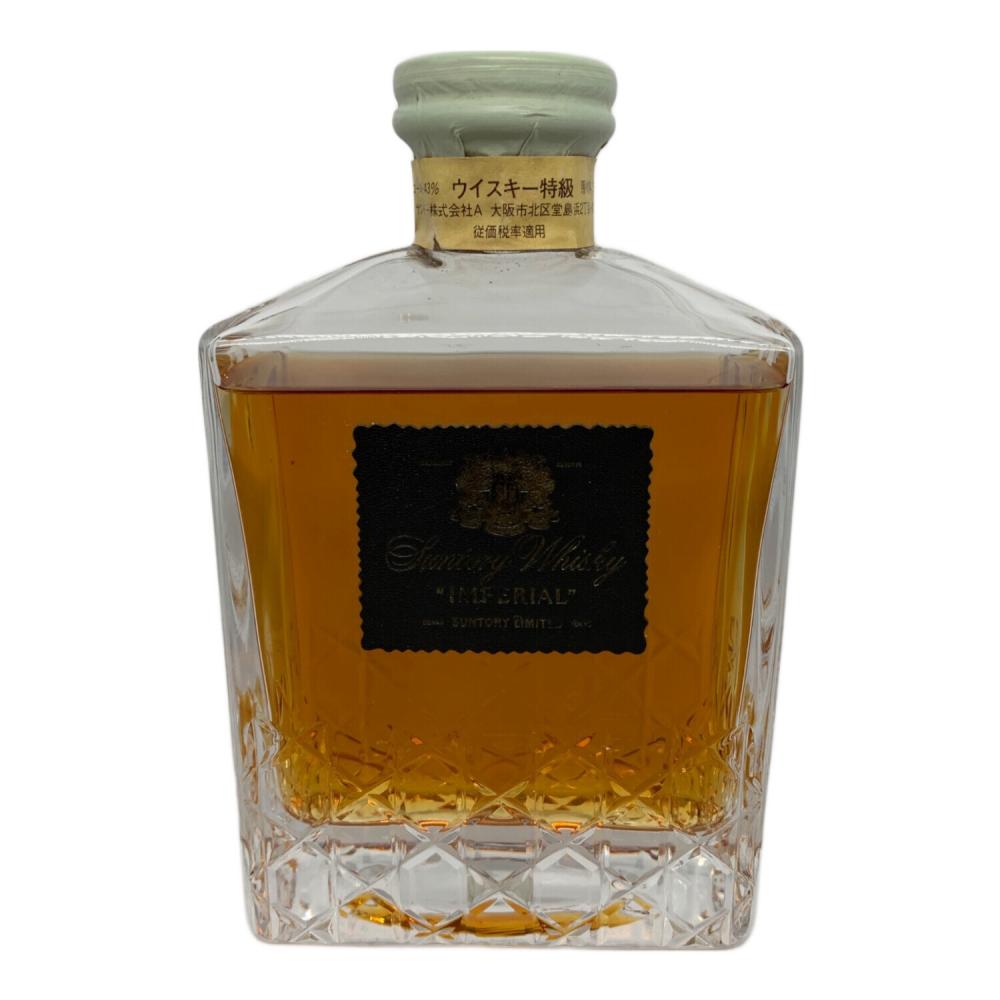 サントリーインペリアル600ml サントリー インペリアル ウイスキー クリスタル ボトル 600ml / 43