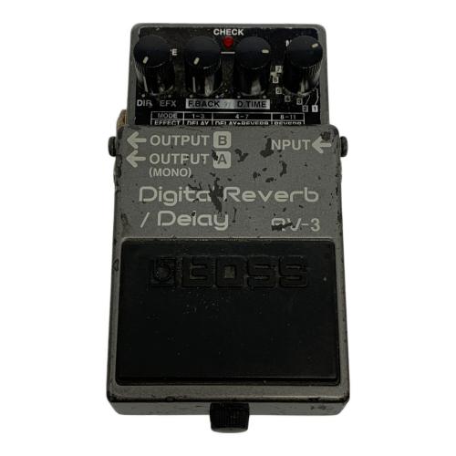 BOSS (ボス) リバーブ 程度C Digital Reverb/Delay RV-3 台湾 動作確認済み