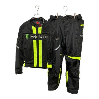 CROSS-BORDER (クロスボーダー) セパレートレーシングスーツ メンズ SIZE M ブラック×イエロー MONSTER ENERGY