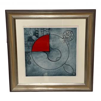 松谷武 アートフレーム 【繁殖 10】