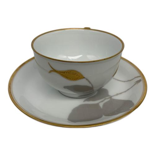 大倉陶園 (オオクラトウエン) カップ&ソーサー 金蝕バラ