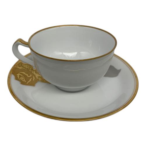 大倉陶園 (オオクラトウエン) カップ&ソーサー 金蝕バラ