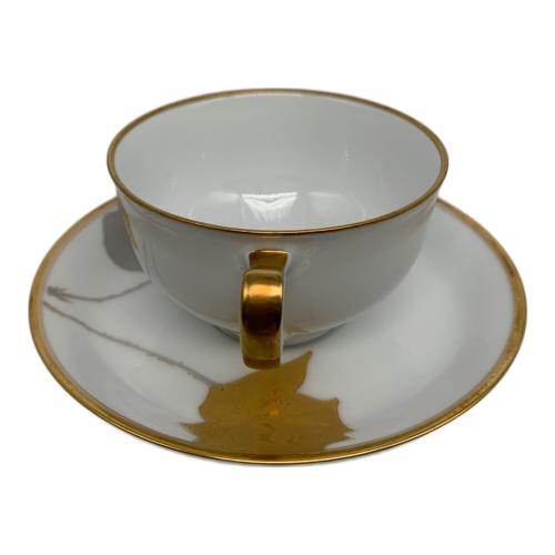 大倉陶園 (オオクラトウエン) カップ&ソーサー 金蝕バラ