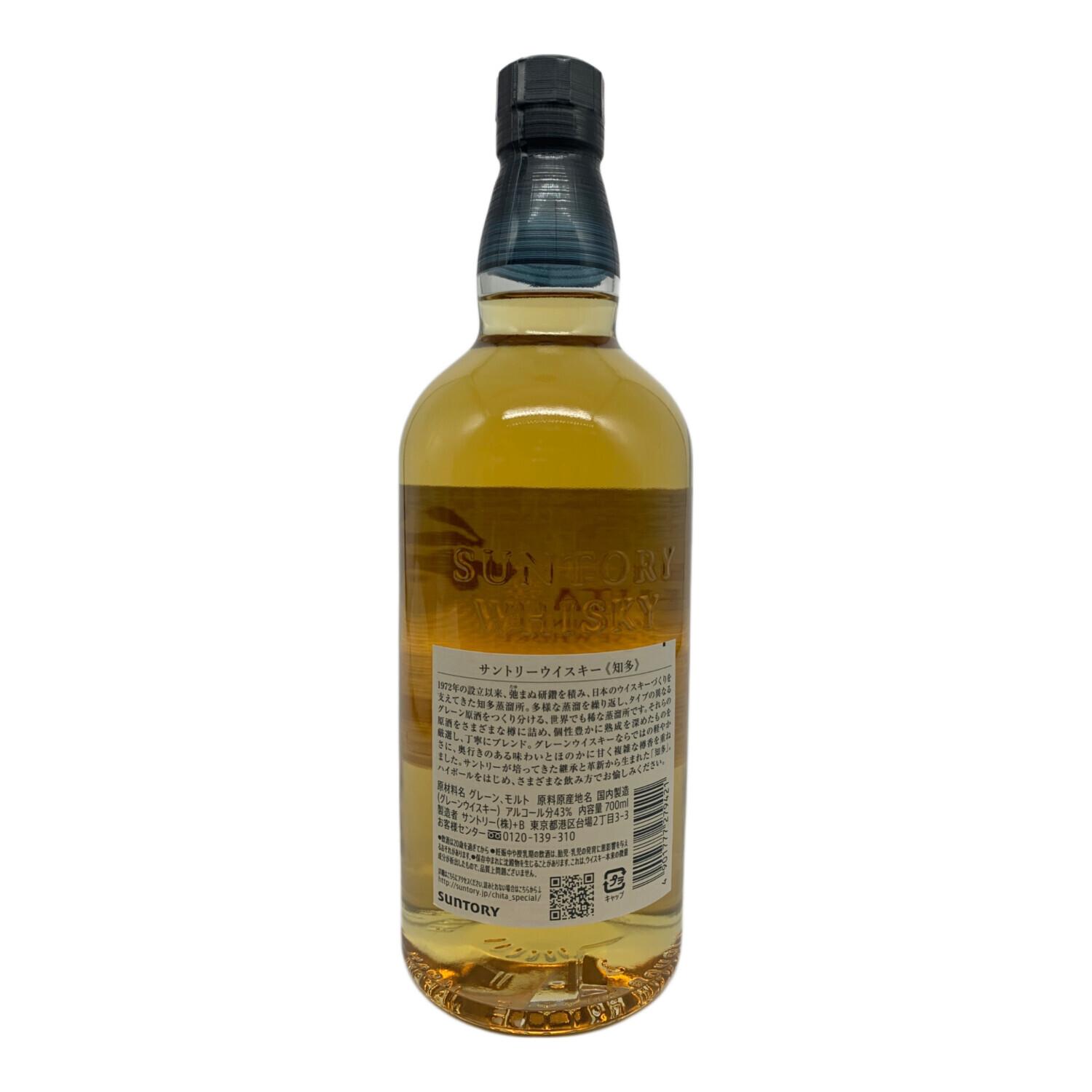サントリー ウィスキー 700ml 知多 SINGLE GRAIN JAPANESE WHISKY
