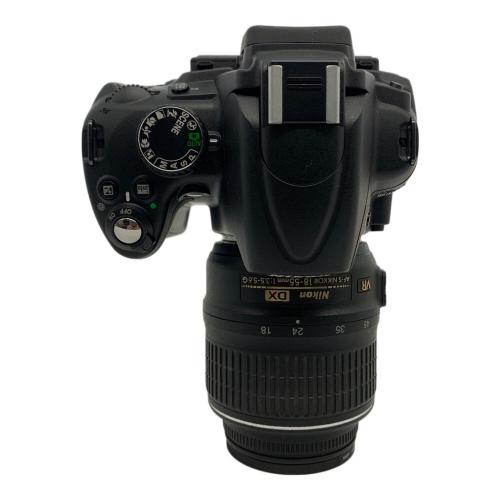 Nikon (ニコン) デジタル一眼レフカメラ 液晶ヤケ有 ダブルズームキット D5000 1290万画素 -