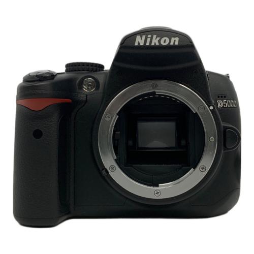 Nikon (ニコン) デジタル一眼レフカメラ 液晶ヤケ有 ダブルズームキット D5000 1290万画素 -
