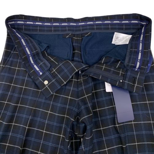 Callaway (キャロウェイ) 8WAYストレッチ裏起毛チェックパンツ メンズ SIZE S ネイビー チェック