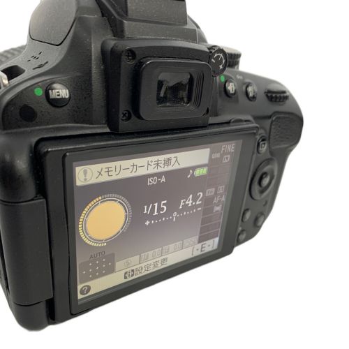 Nikon (ニコン) デジタル一眼レフカメラ 液晶ヤケ有 D5100 1620万画素 専用電池 2246090