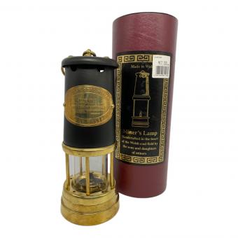 JD Burford (ジェイディーバーフォード) マイナーズランプ Lサイズ ブラック×ブラス