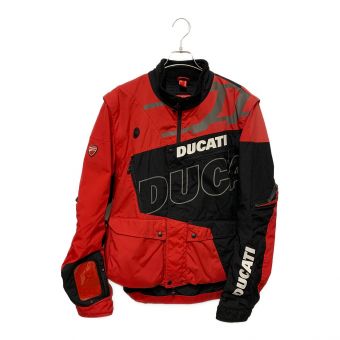 DUCATI CORSE (デュカティ・コルセ) エンデューロジャケット メンズ SIZE XL レッド×ブラック