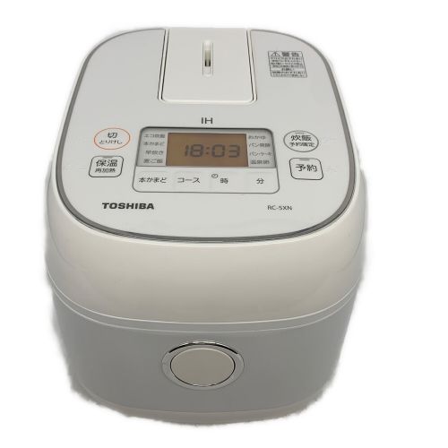 TOSHIBA (トウシバ) 炊飯器 RC-5XN 2019年製 3合(0.54L)