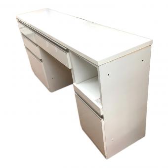 ニトリ キッチンカウンター ホワイト 102 引き出し付き リガーレ