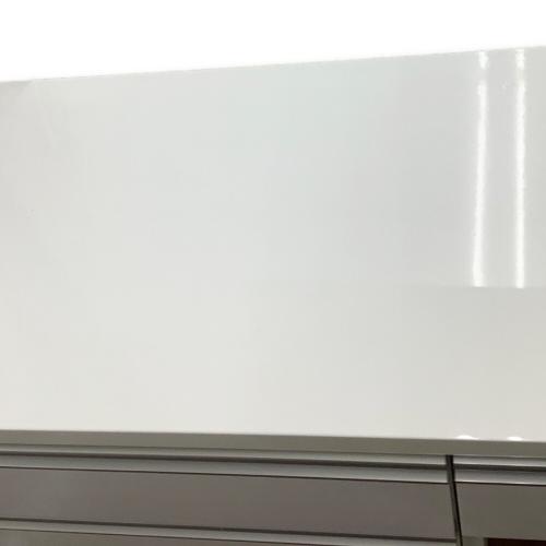 ニトリ キッチンカウンター ホワイト 102 引き出し付き リガーレ