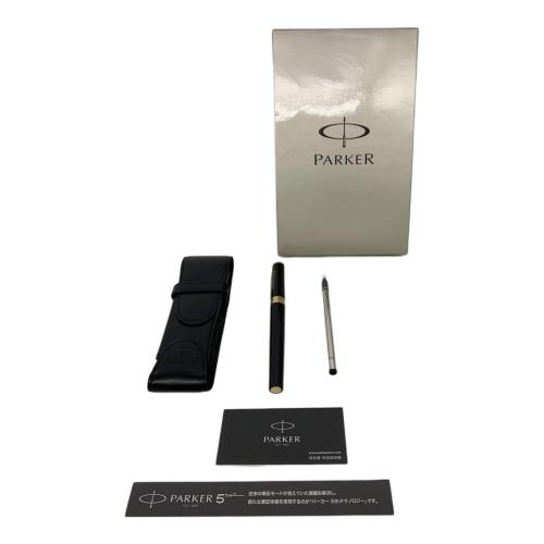 PARKER (パーカー) ペン＆ペンケースセット 10周年記念刻印有