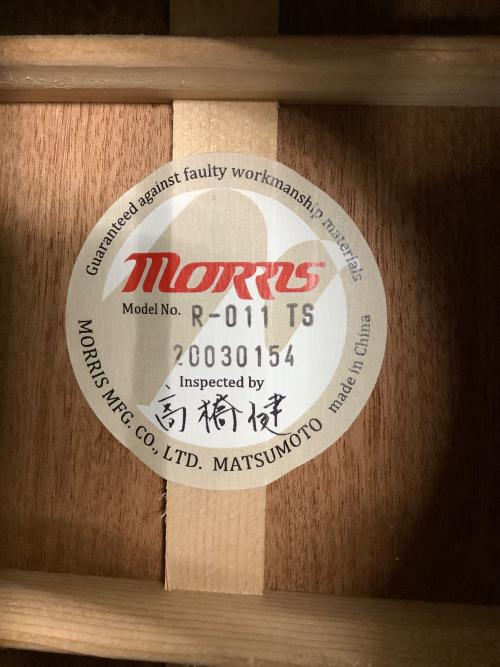 MORRIS (モーリス) エレアコギター R-011