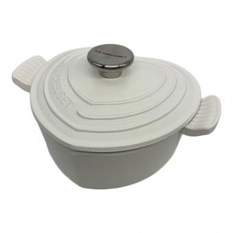 LE CREUSET (ルクルーゼ) ココットダムール ホワイト 22cm